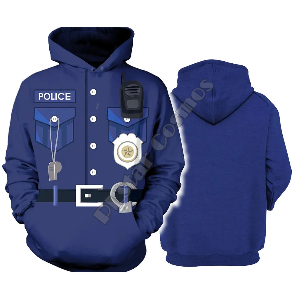 Captain's Adventure 3D Print Hoodie