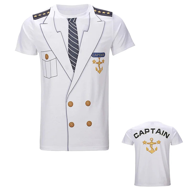 Uniform Cosplay Graphic T shirt
