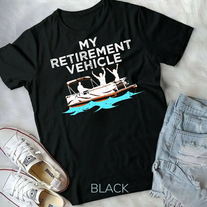 My Retirement Vehicle Pontoon T-Shirt