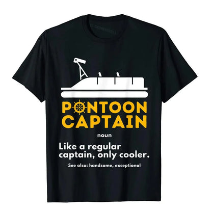 Pontoon Captain Definition Funny T-Shirt