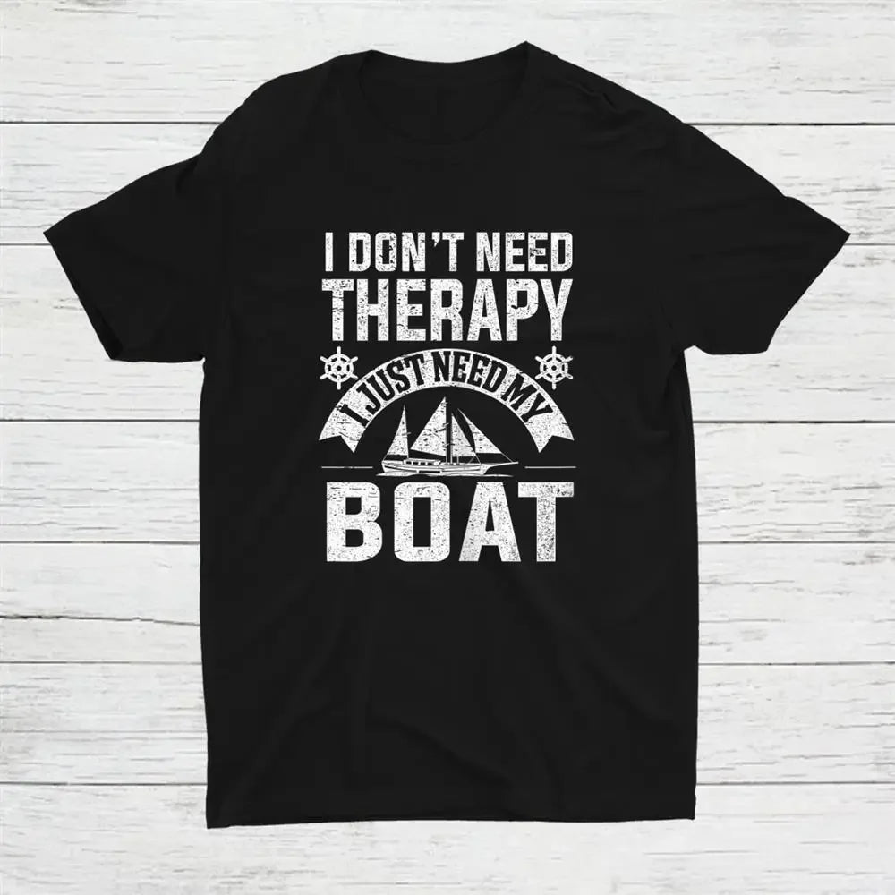 Captain's Therapy Nautical Adventure Tee