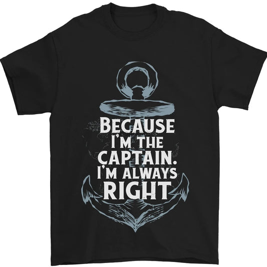 Sailing Captain Narrow Boat T-Shirt