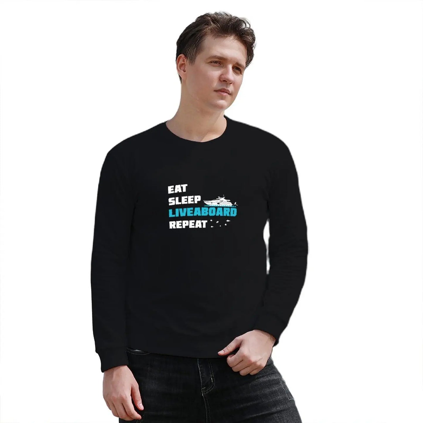 Eat Sleep Liveaboard Repeat Hoodie