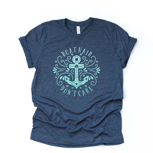 Anchor T-Shirt: Fun Hair Don't Care